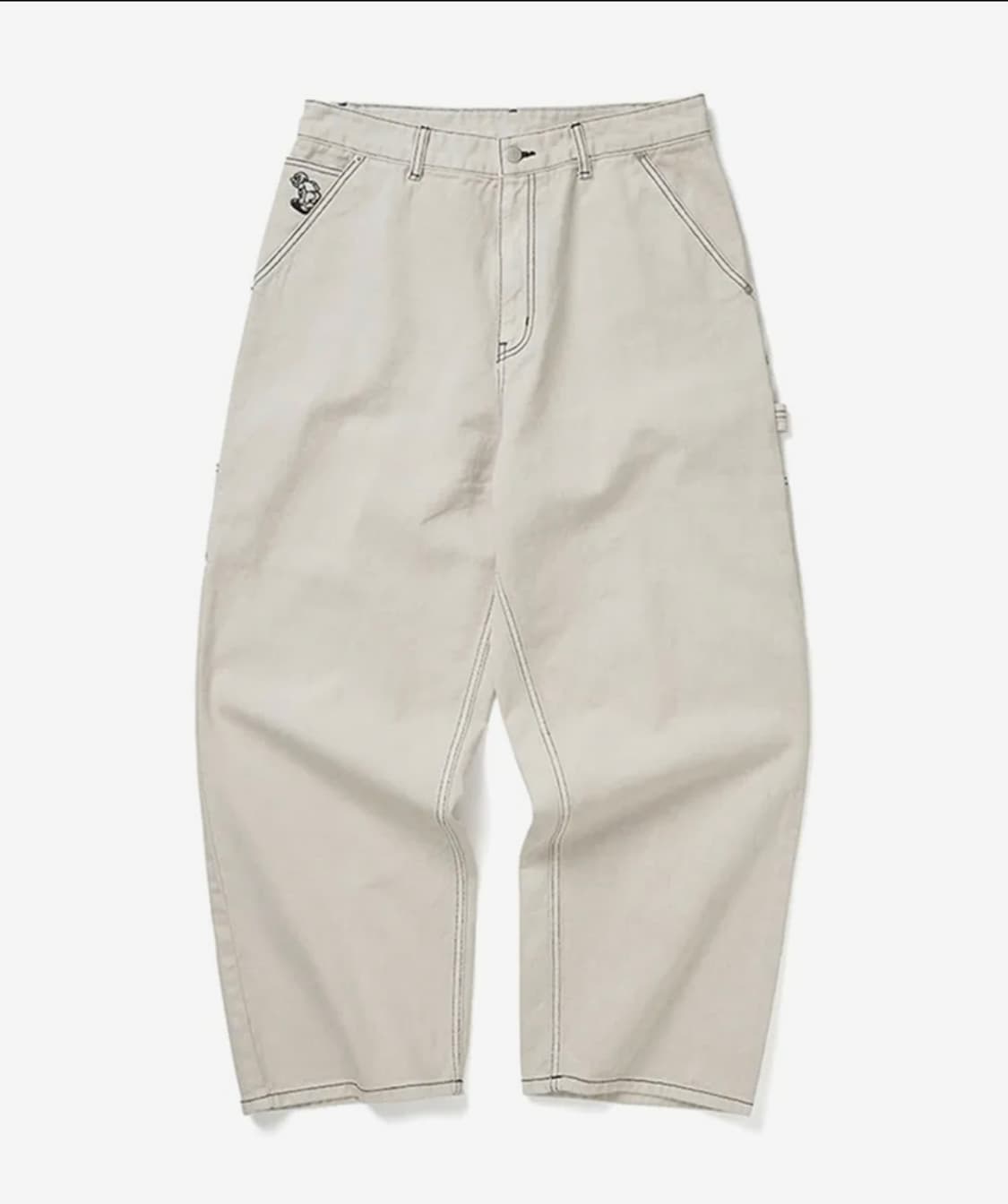 위캔더스 DRAGGY WORK PANTS (IVORY) 상품이미지2
