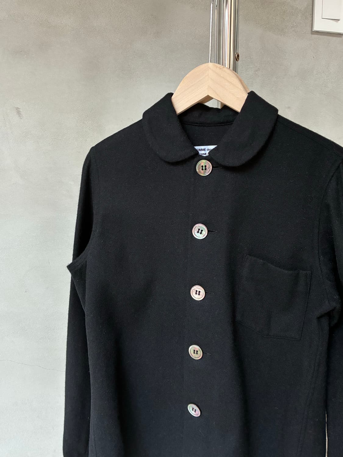 꼼데가르송 빅 버튼 셔츠 상품이미지2