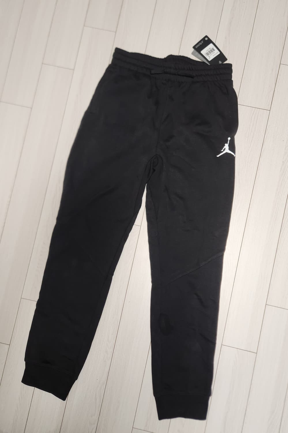 택 새상품)나이키 조던 드라이핏 키즈 스웻 조거팬츠(약기모) 사이즈170 상품이미지1