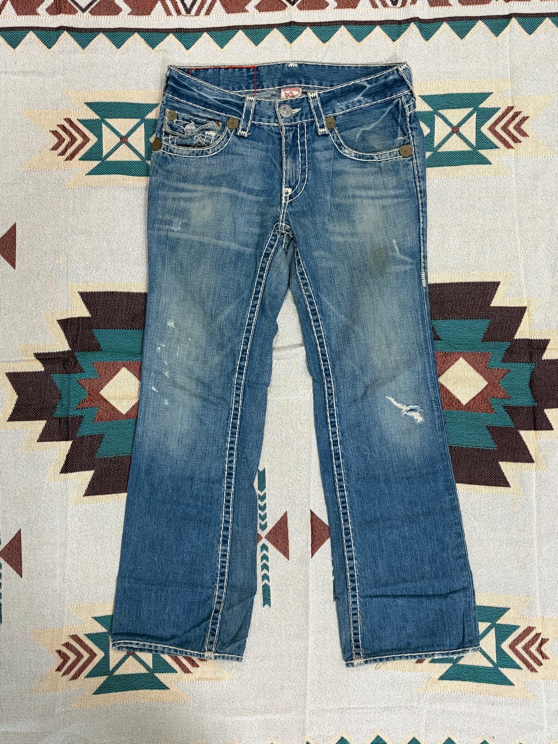 트루릴리전 빌리 슈퍼 티 플레어 부츠컷 데님 31 상품이미지1