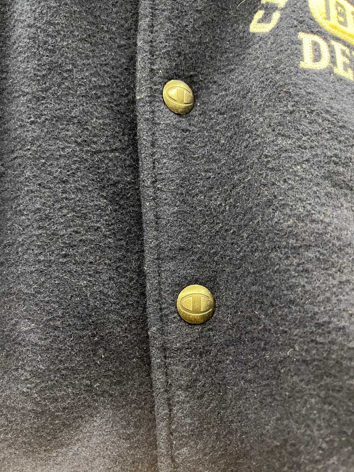 00s 챔피온 바시티 자켓 네이비/아이보리 상품이미지6