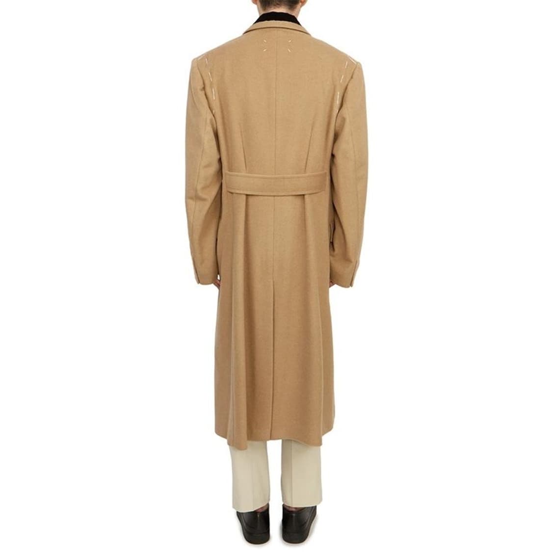 메종 마르지엘라 카멜 울 더블 코트 48 사이즈 상품이미지9