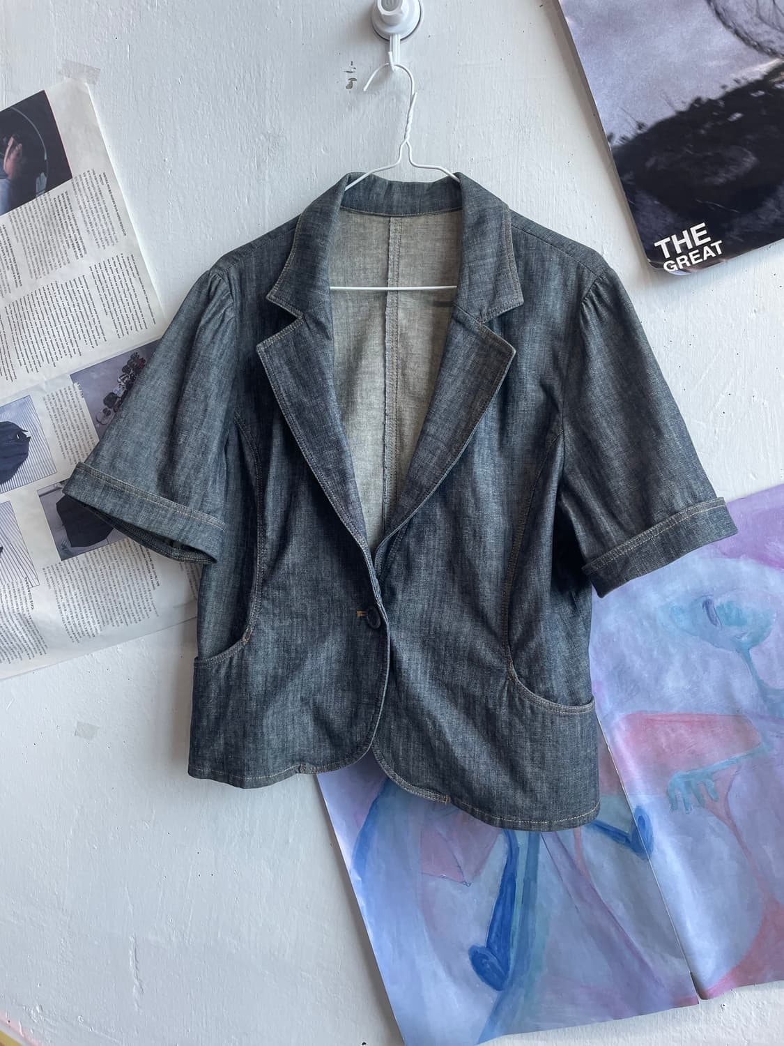 Jpn vtg 데님 자켓  상품이미지1