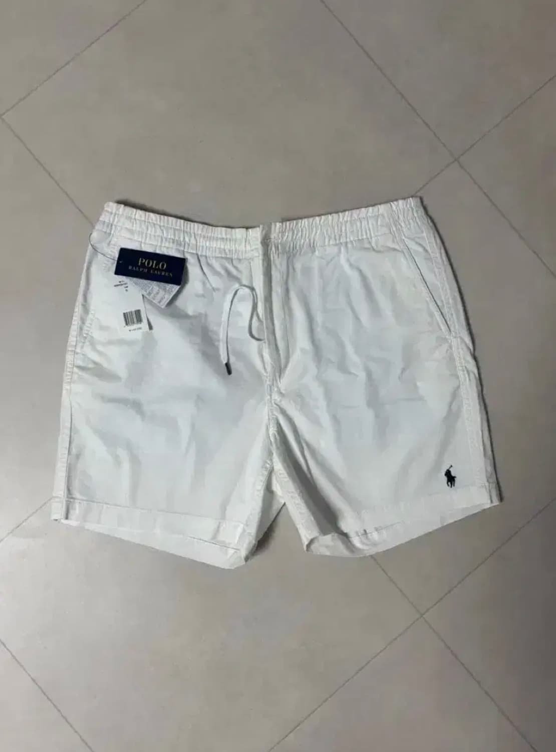 XL) 폴로랄프로렌 polo 클래식핏 프랩스터 반바지 쇼츠 화이트 상품이미지2