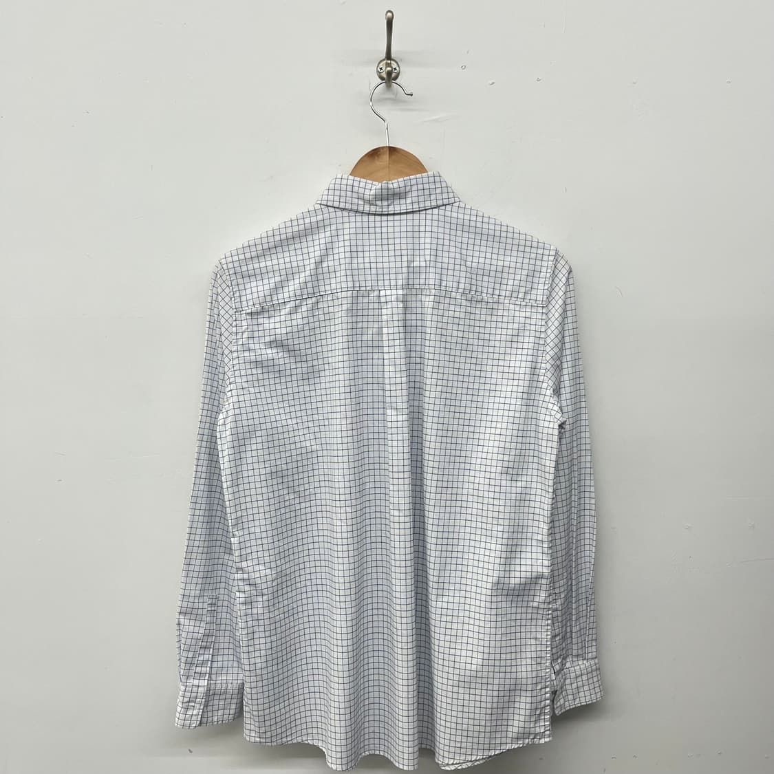 버버리 체크 긴팔 셔츠 남L 상품이미지5