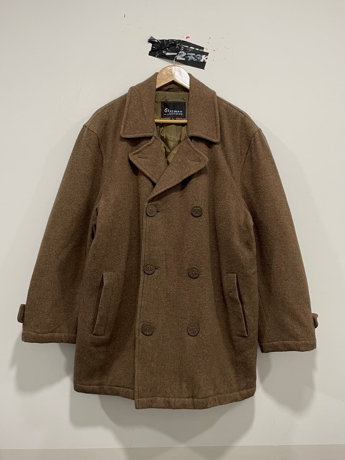 00‘s Jpn Gleeman 글리맨 울 피코트 상품이미지2