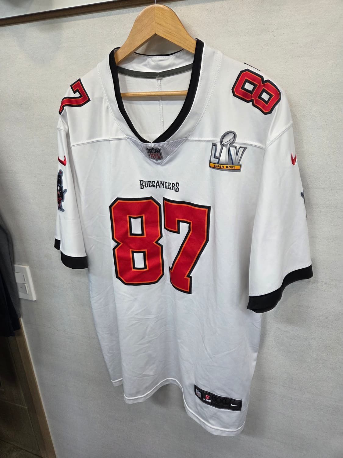 나이키 nfl 템파베이 럭비져지 반팔 xxl 상품이미지6