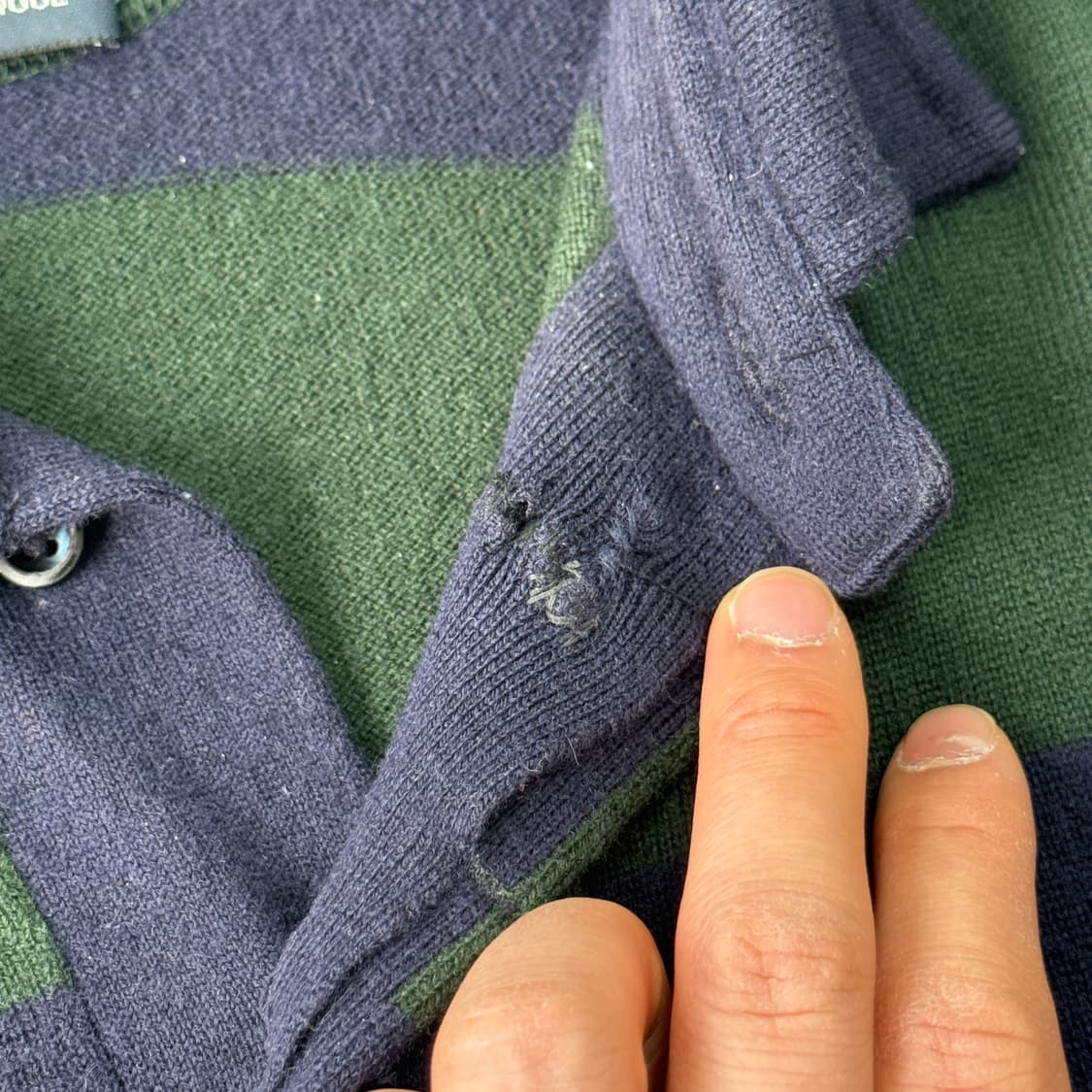 폴로랄프로렌 90s 메리노울 암패치 니트 M 상품이미지9