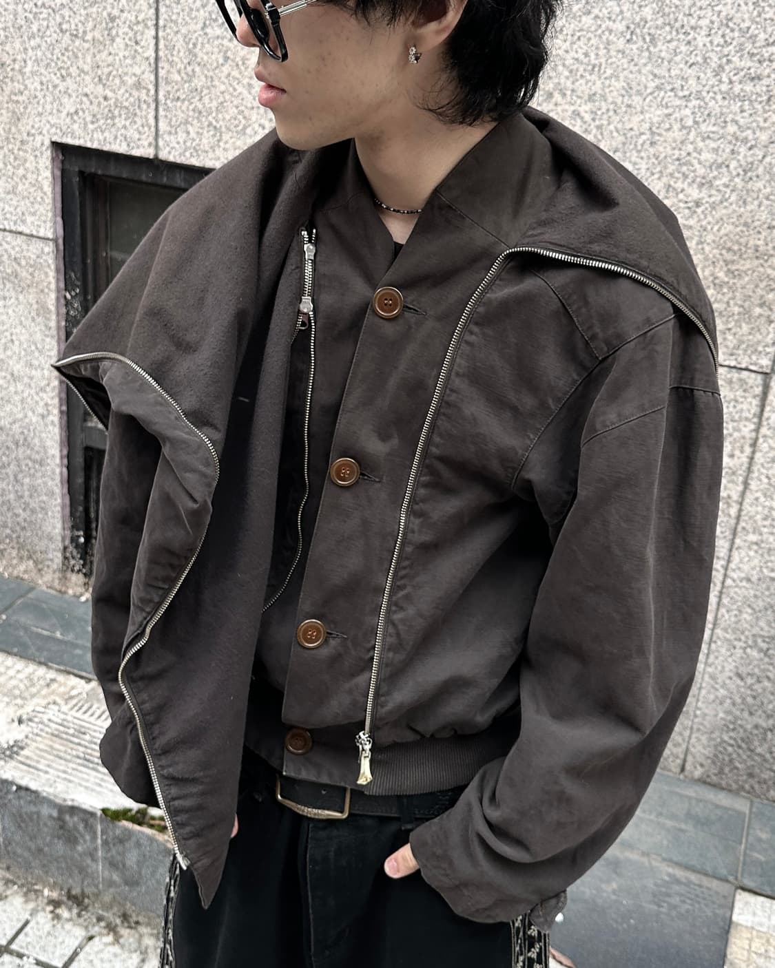 비비안웨스트우드 비대칭 후드 자켓 상품이미지3