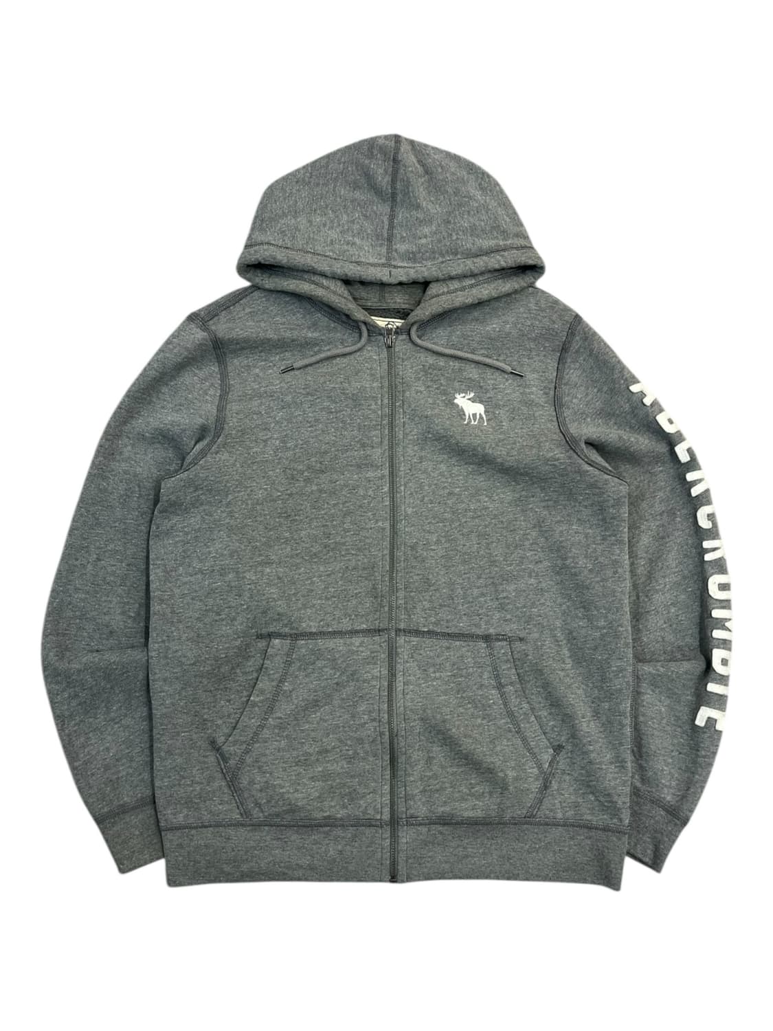 아베크롬비 후드집업 그레이 M #csz2487 상품이미지3