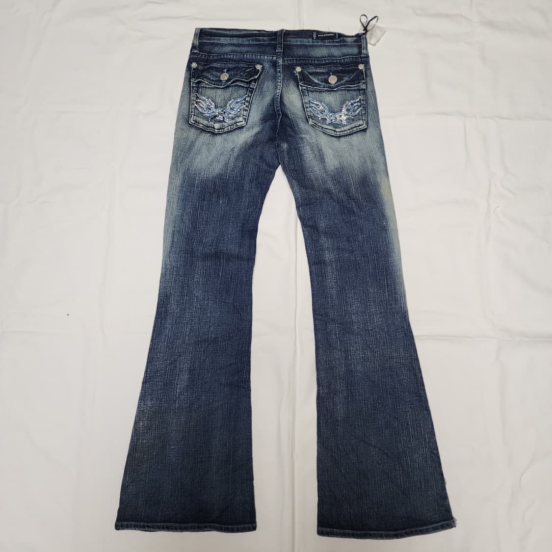 Rock&Republic Y2k 큐빅 나팔바지 부츠컷 데님팬츠 상품이미지1