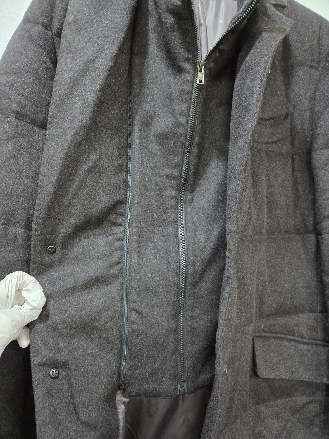 PAL ZILERI 남성 구스다운패딩코트 캐시미어 50프로 46 상품이미지6