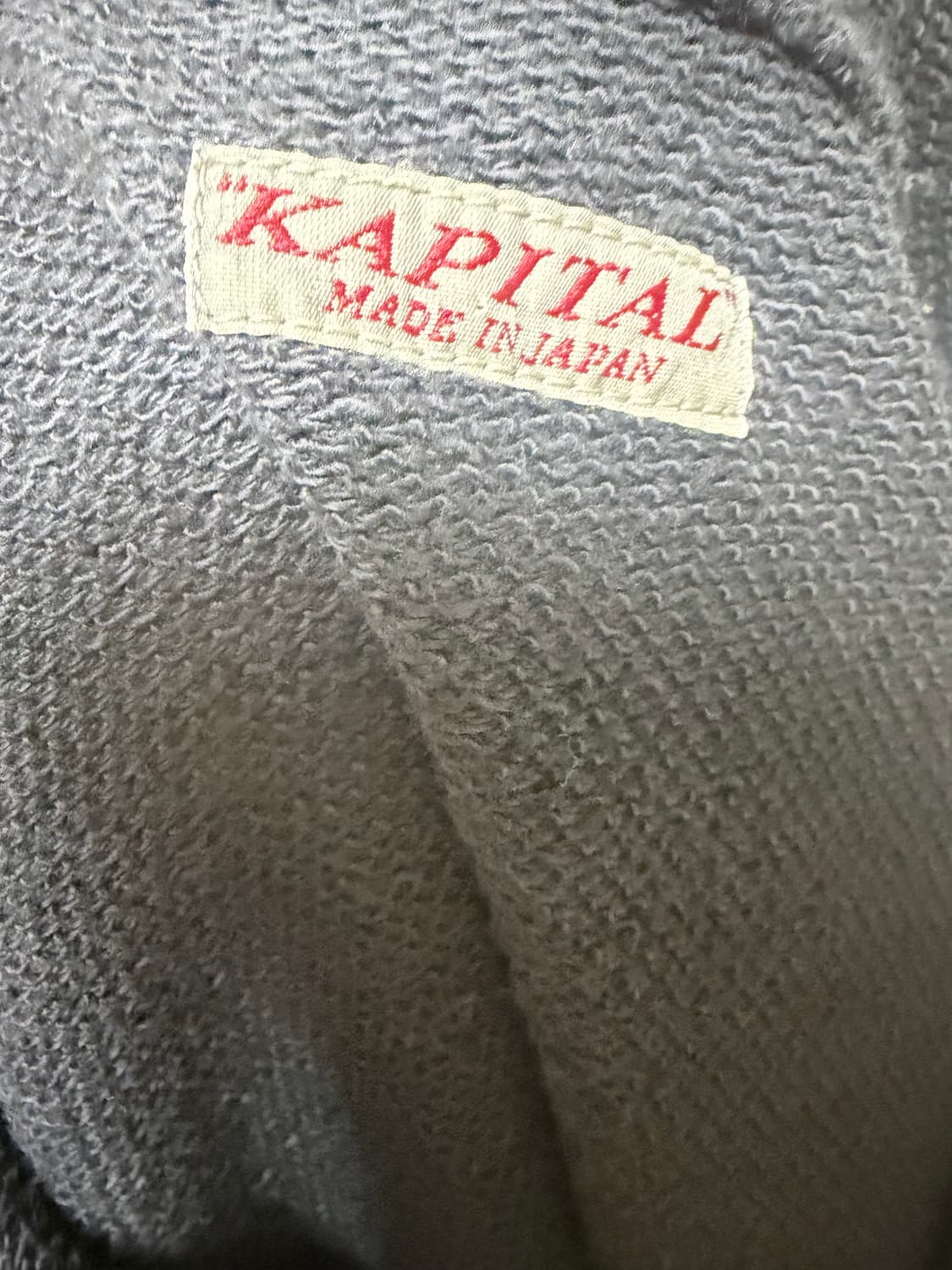 캐피탈 후드티 검정 2사이즈 상품이미지4