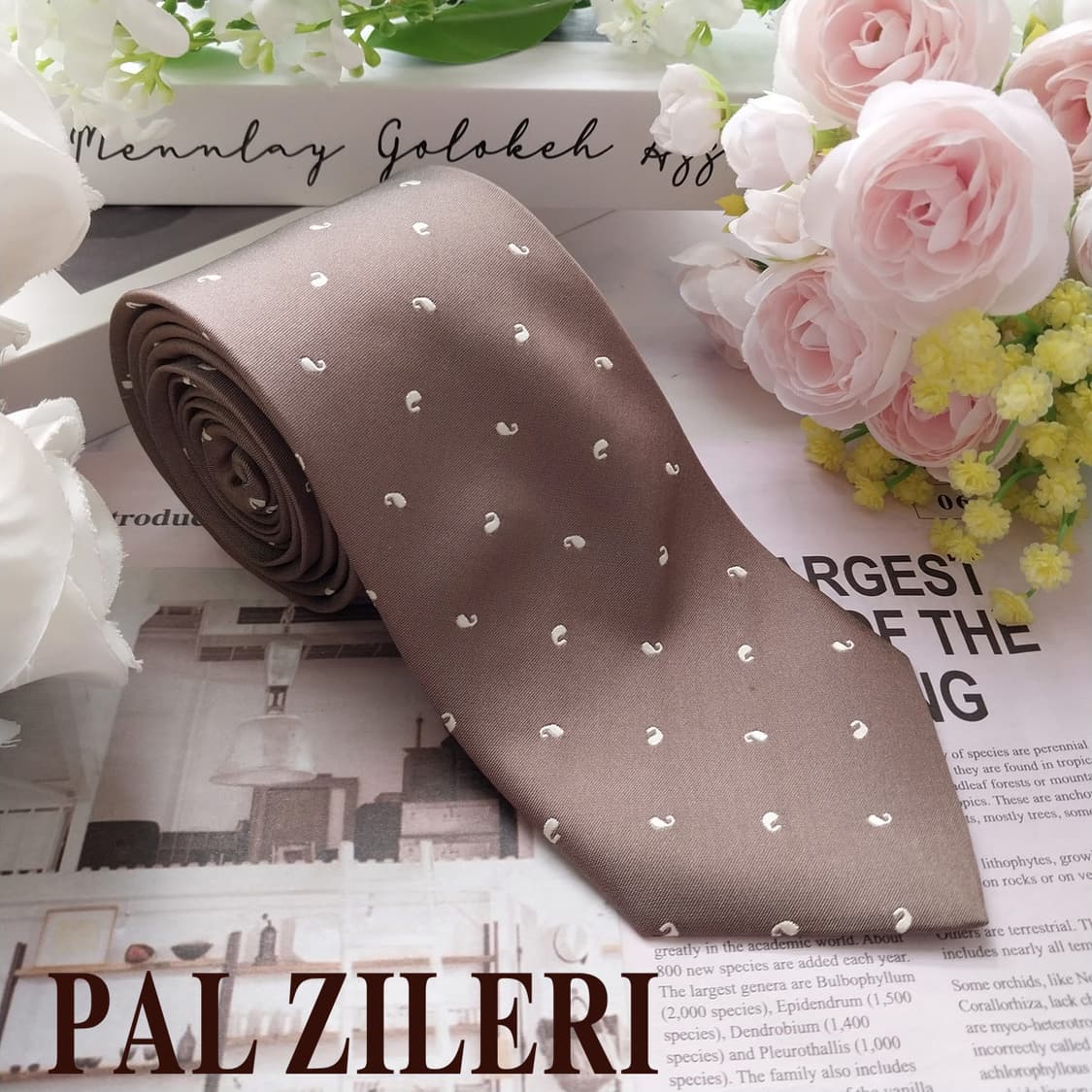 빨질레리 실크  마이크로 패턴 넥타이 8.2cm A등급 K2105
 상품이미지2