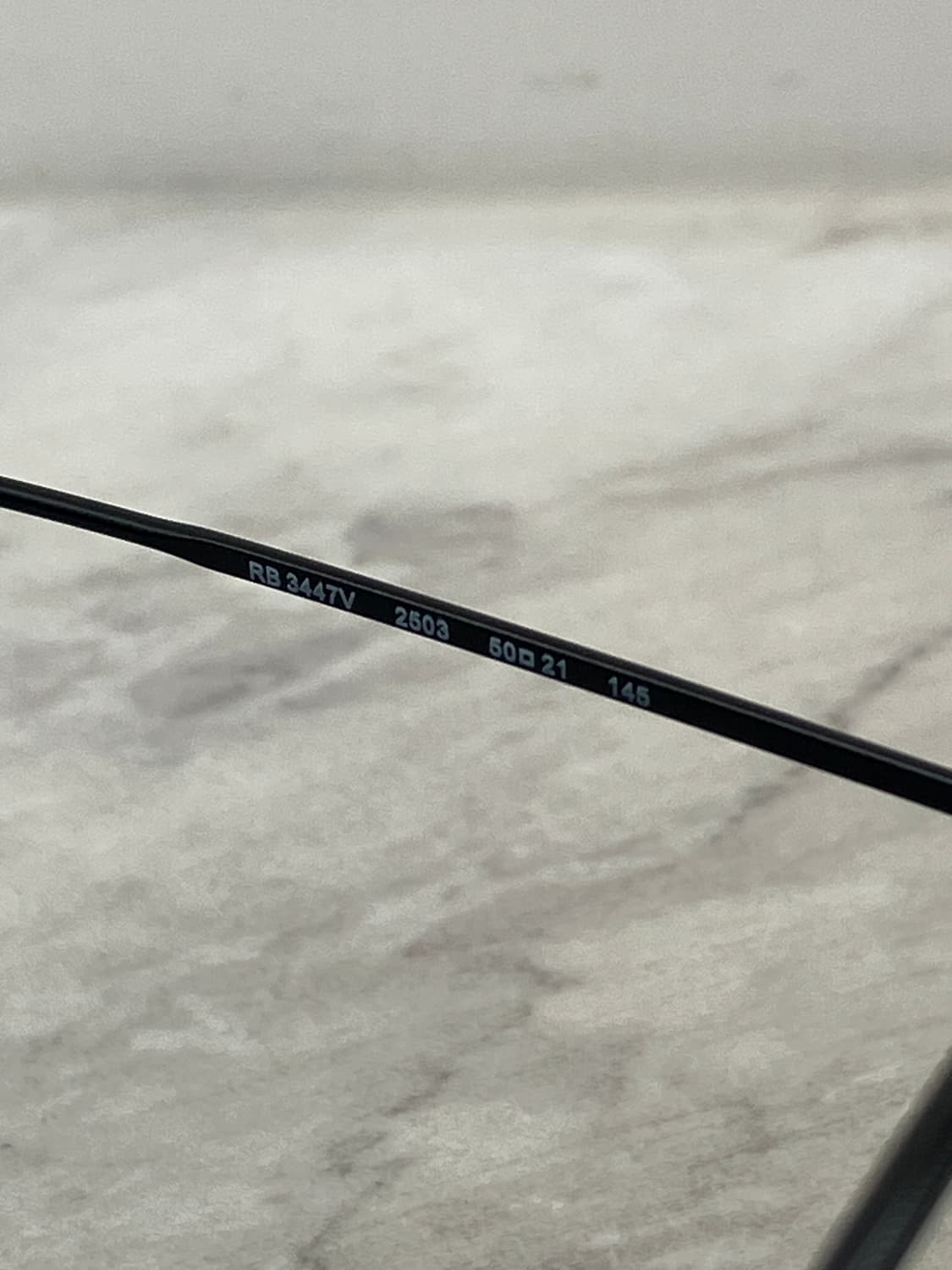 레이밴 Ray ban 블랙 라운드 메탈테 안경 상품이미지8