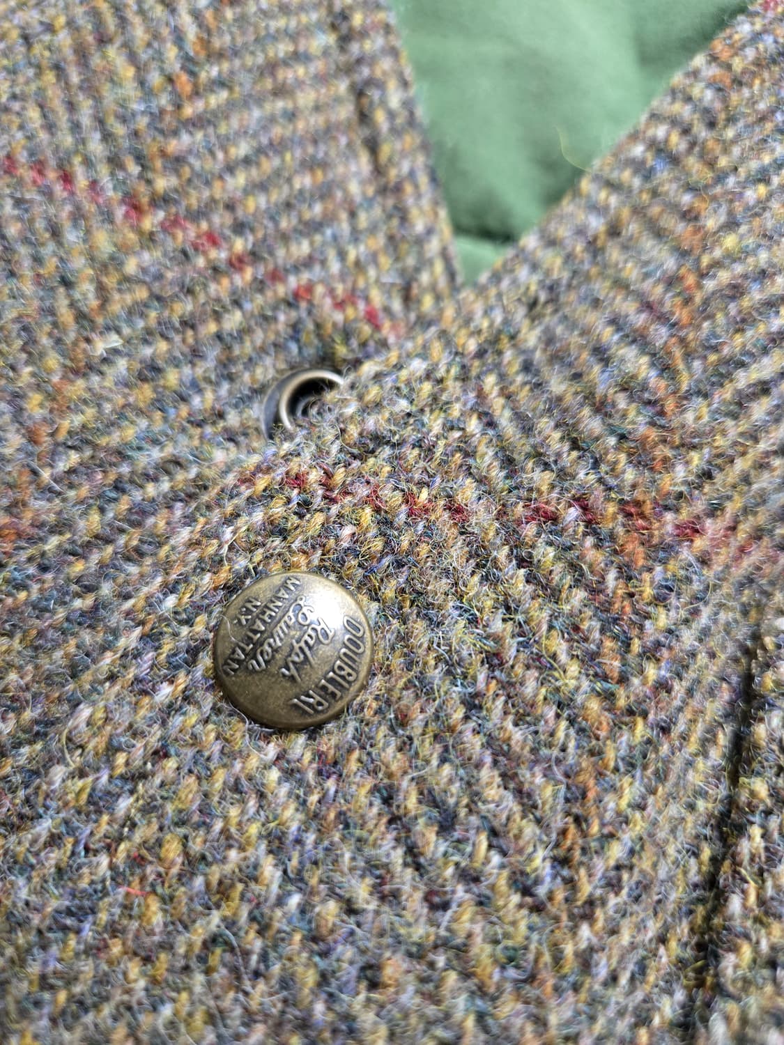 RRL 해리스 트위드 리버시블 베스트 상품이미지5