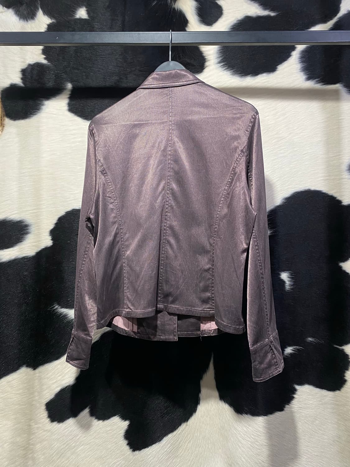 Frohlich 새틴 셔츠 자켓 상품이미지5