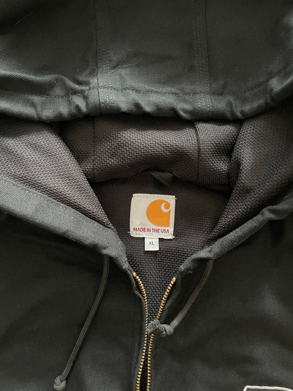 칼하트 j131 BLK 블랙 액티브 자켓 샌드스톤 carhart 상품이미지3