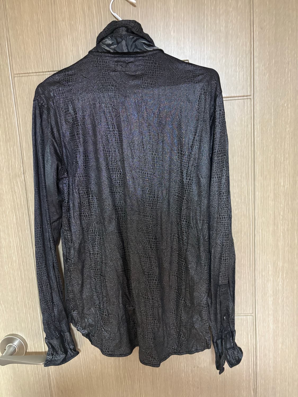 오리엔탈 뱀피무늬 셔츠 + 넥타이 상품이미지3