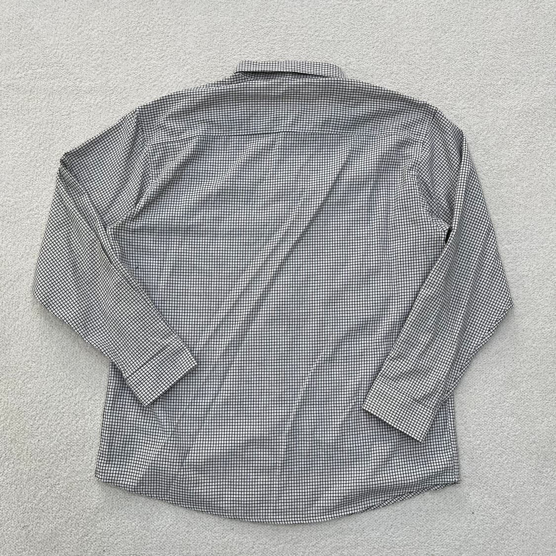 실측확인 카메테 하운드투스 체크 셔츠 0305M 상품이미지4