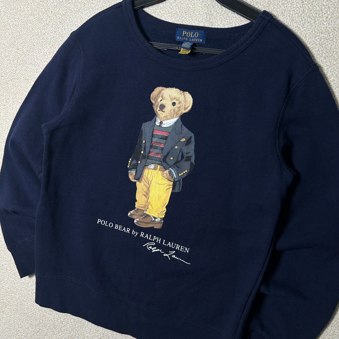 (S) 폴로 랄프로렌 베어 맨투맨 상품이미지2