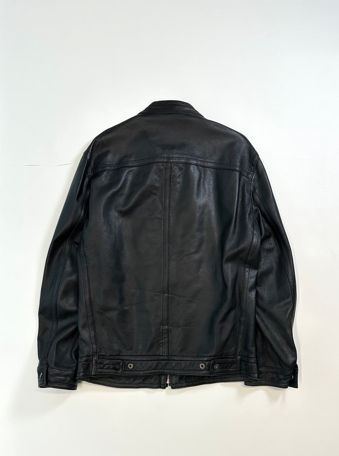 체스트포켓 램스킨 가죽자켓(55/66) 상품이미지3