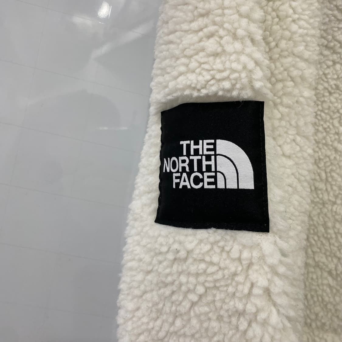 노스페이스 로고 후리스 (M) 상품이미지4