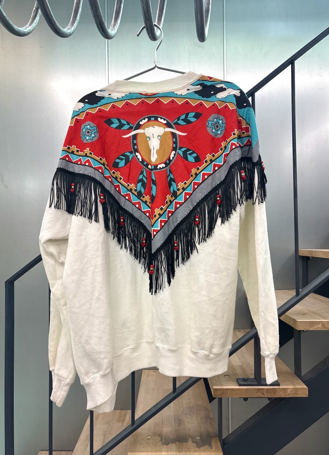 인디언 무드 빈티지 커스텀 자켓 상품이미지2