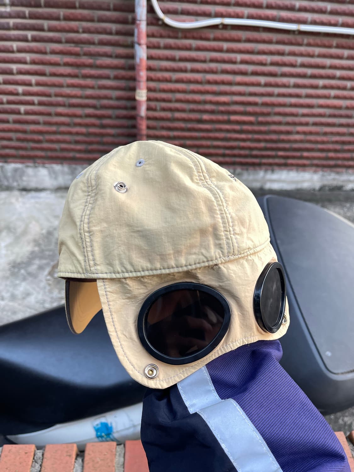 CSI 컴퍼니 패러디 고글 캡 상품이미지1