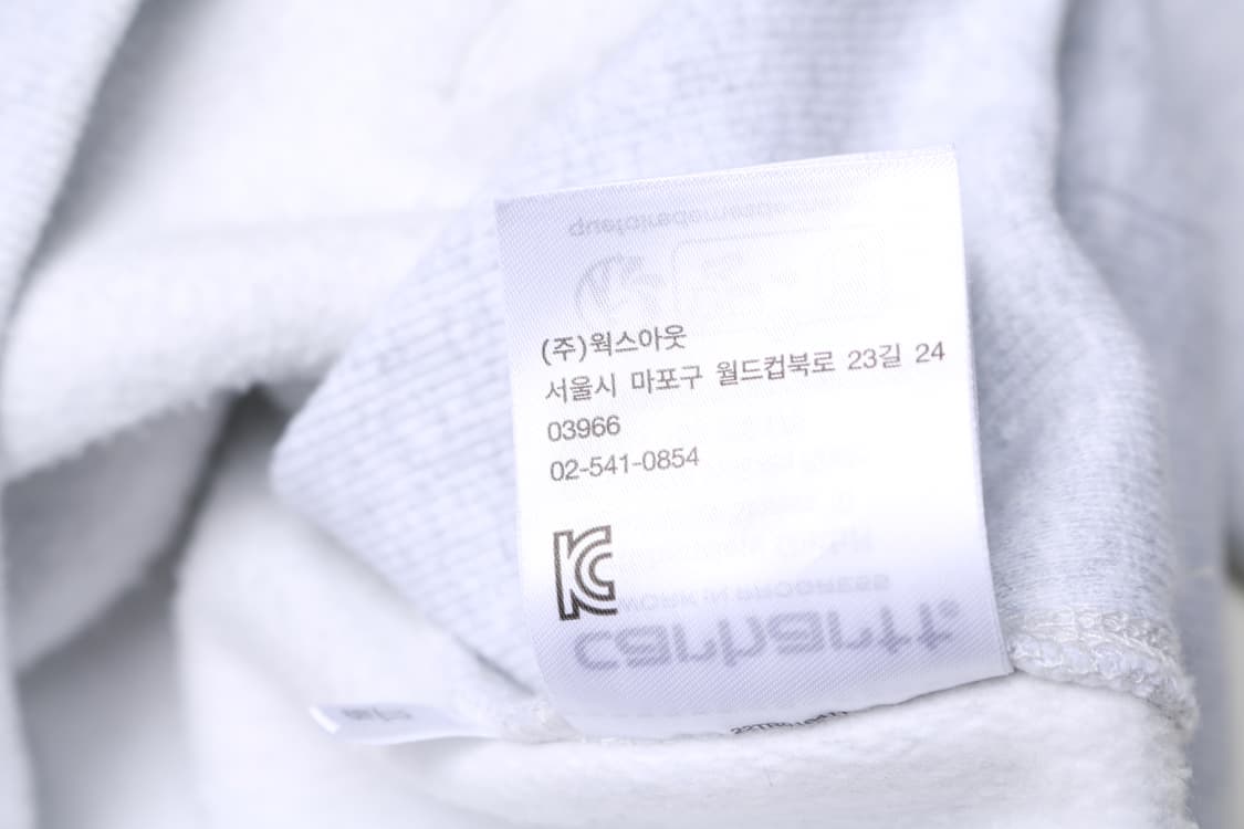 [S] 칼하트 후드 아메리칸 스크립트 스웻셔츠 상품이미지5