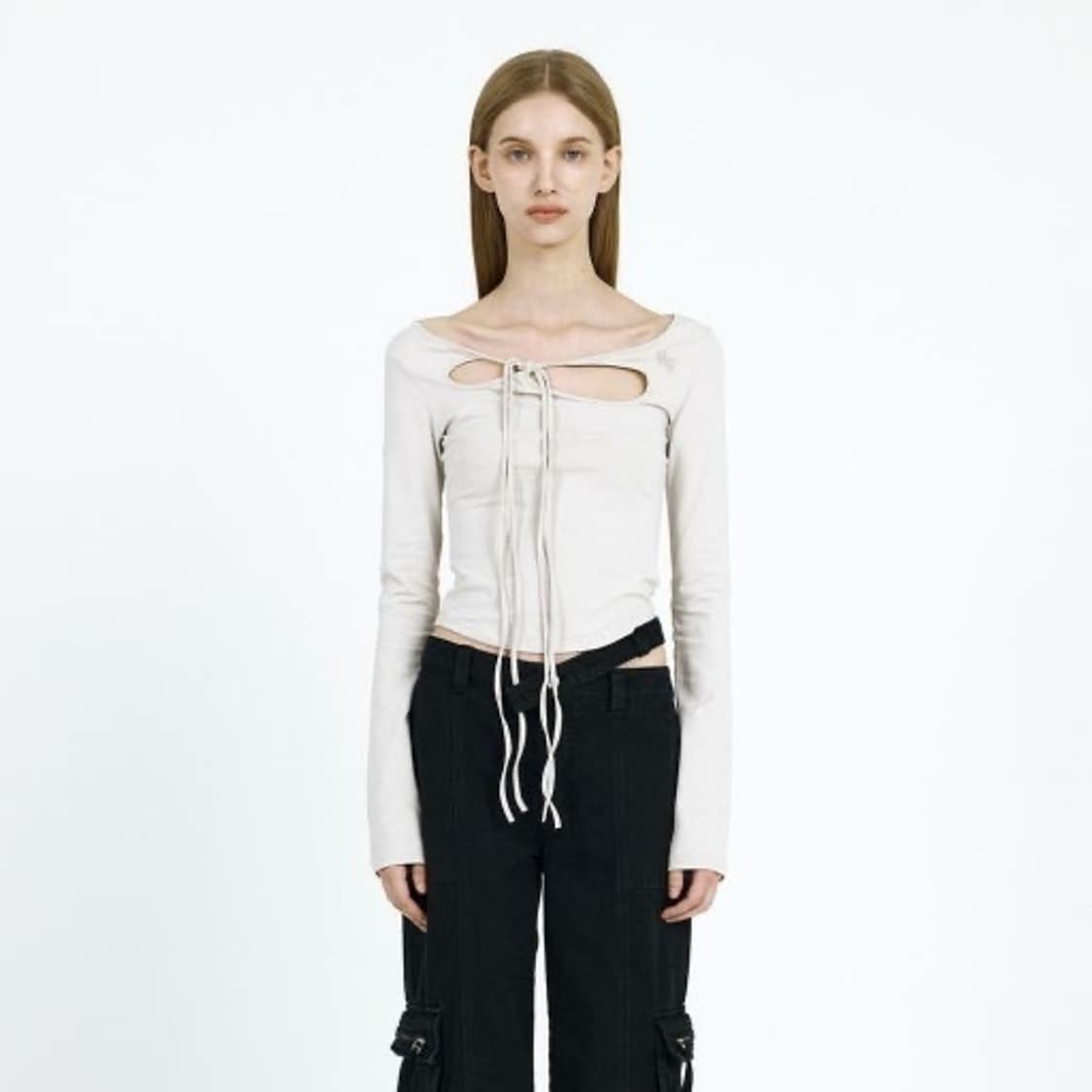 페인오어플레져 ORCHID TOP light grey [s] 상품이미지2