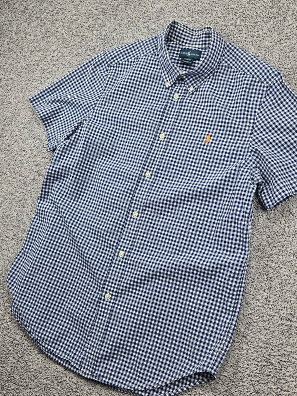 폴로랄프로렌 체크 반팔 셔츠 ( XL ) / 11856 상품이미지4