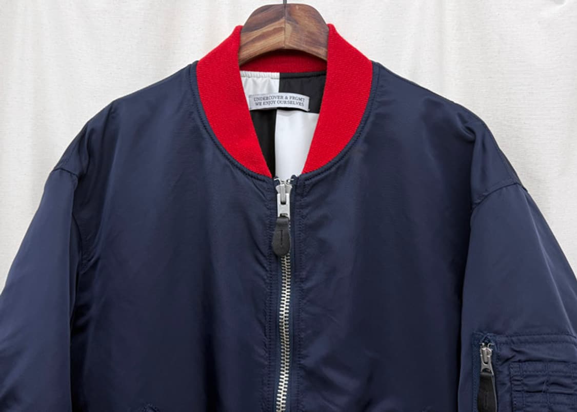 언더커버 프라그먼트 리버시블 MA-1 플라이트 자켓 상품이미지7