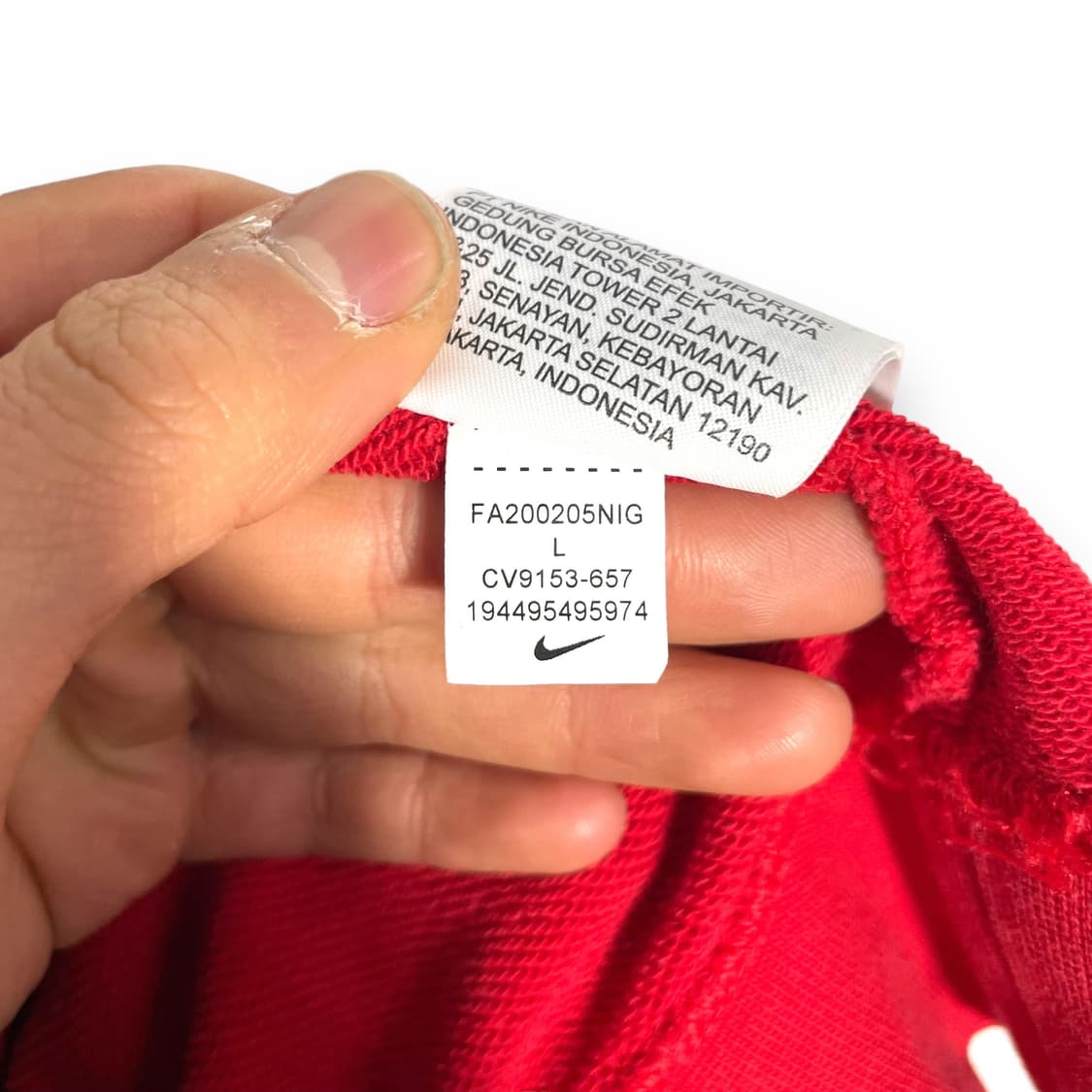 나이키 배색 스우시 맨투맨 상품이미지6