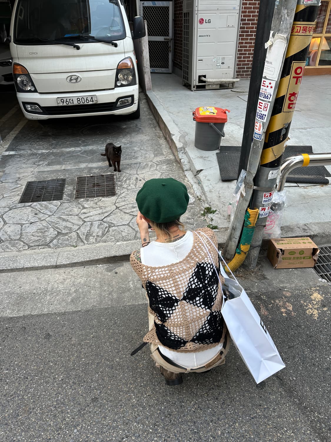 클로셰 니트탑 상품이미지3