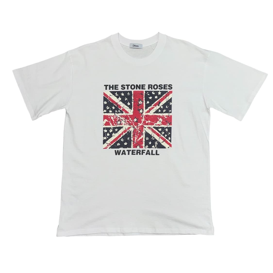 U.K oasis st damaged t-shirts (블랙/화이트) 상품이미지1