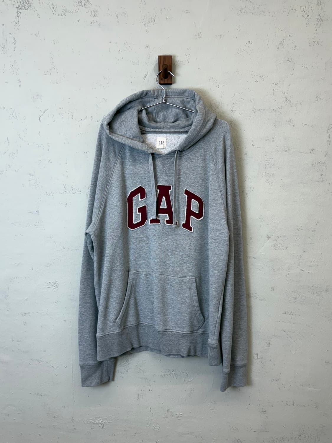 GAP 갭 로고 후드티 그레이 상품이미지1