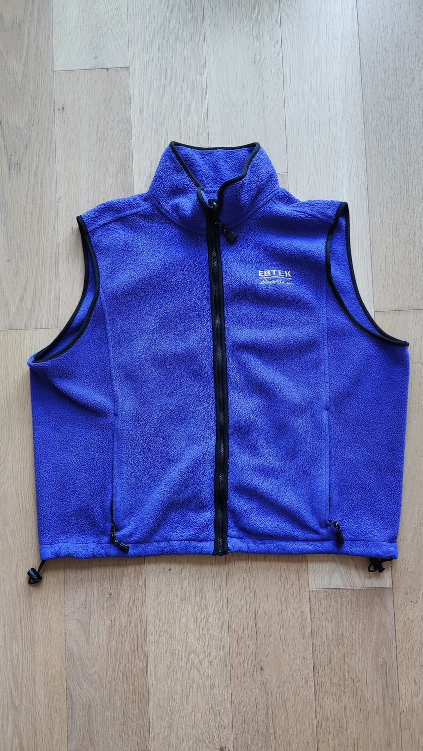 90s ebtek 에디바우어 플리스 베스트 L 상품이미지2