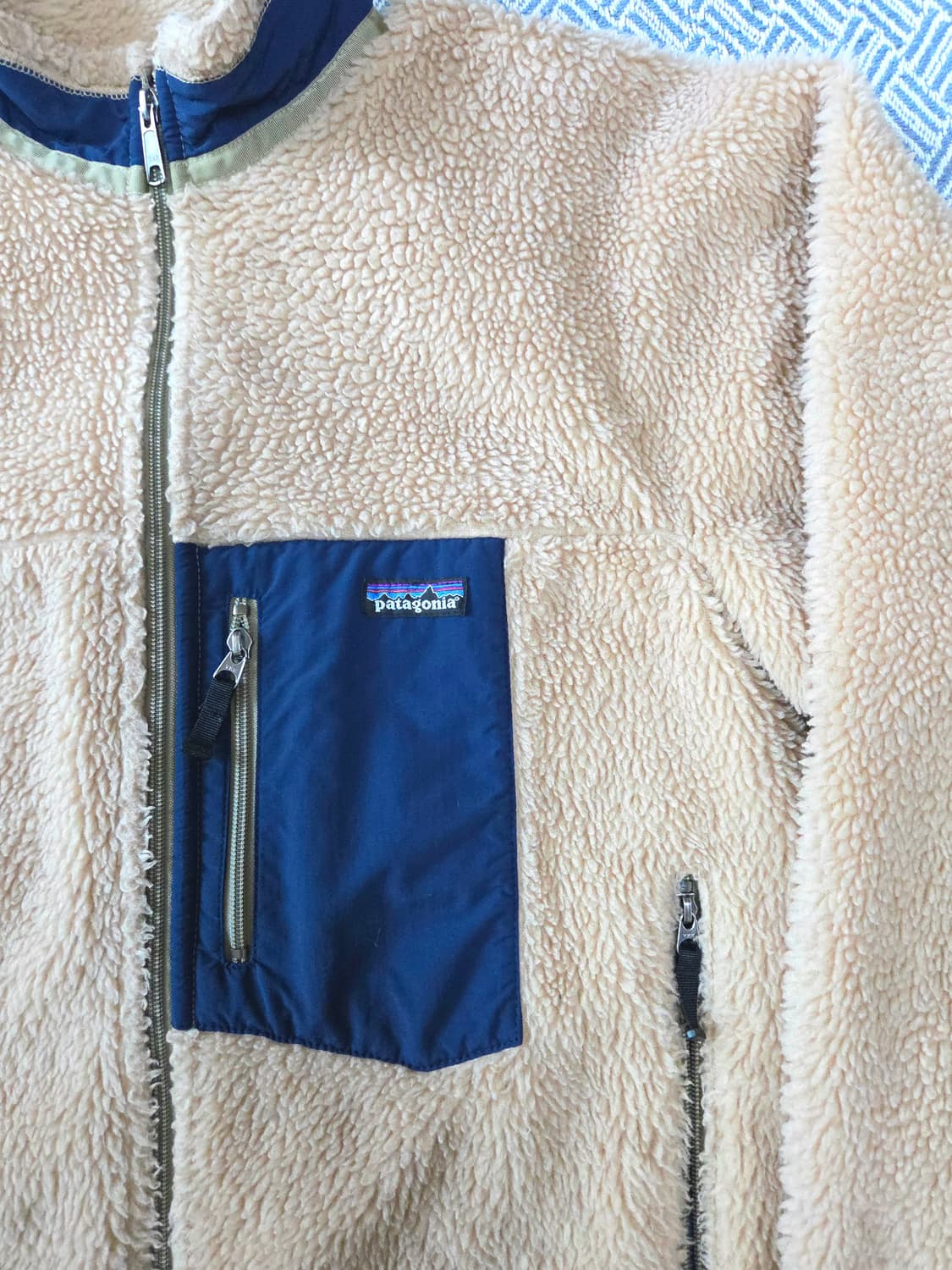 (L)파타고니아 Usa 레트로엑스 오트밀 플리스 자켓 상품이미지2