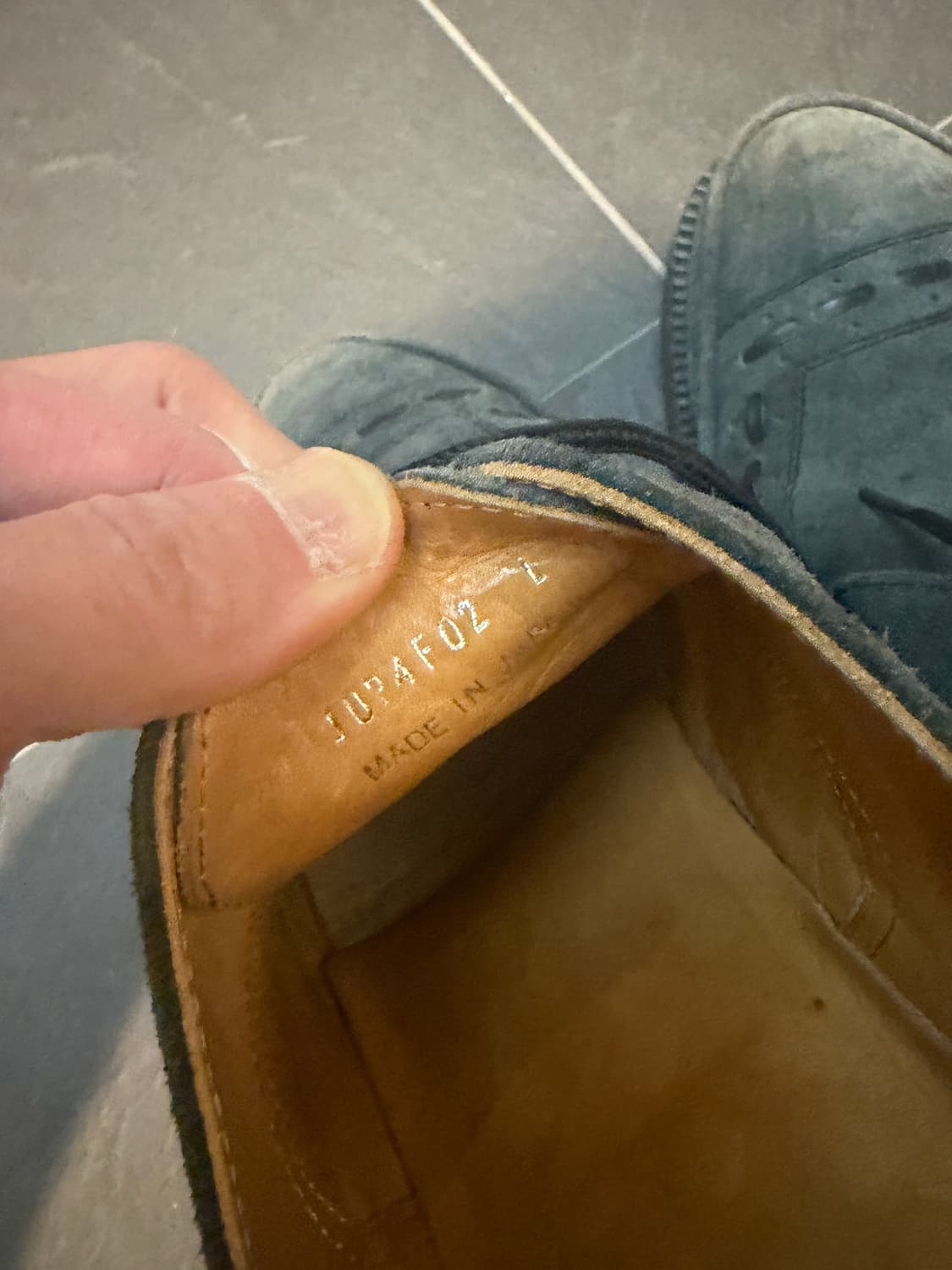 언더커버 스웨이드 더비 상품이미지5