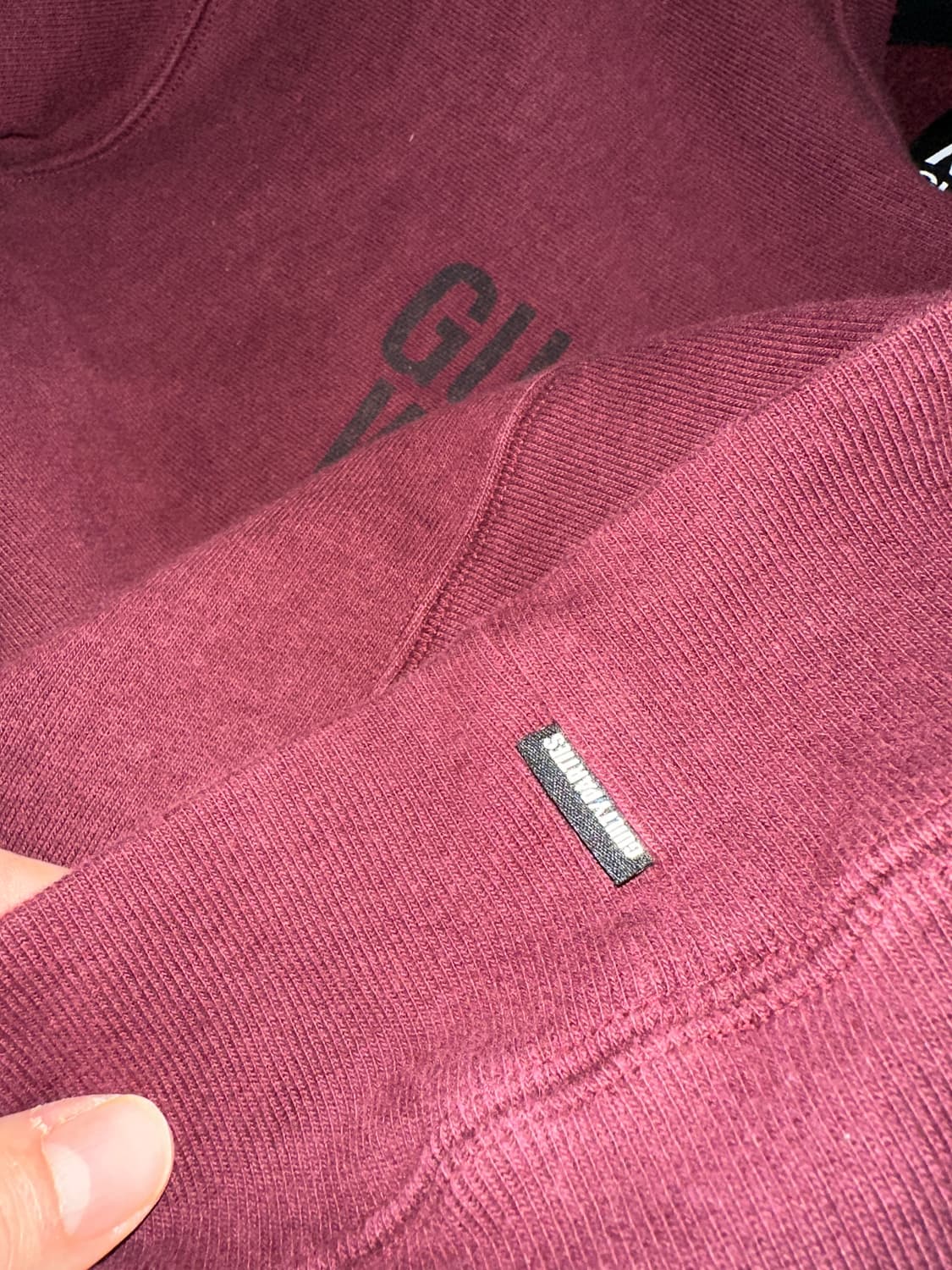 와코마리아 리버스위브 맨투맨 XL 상품이미지3