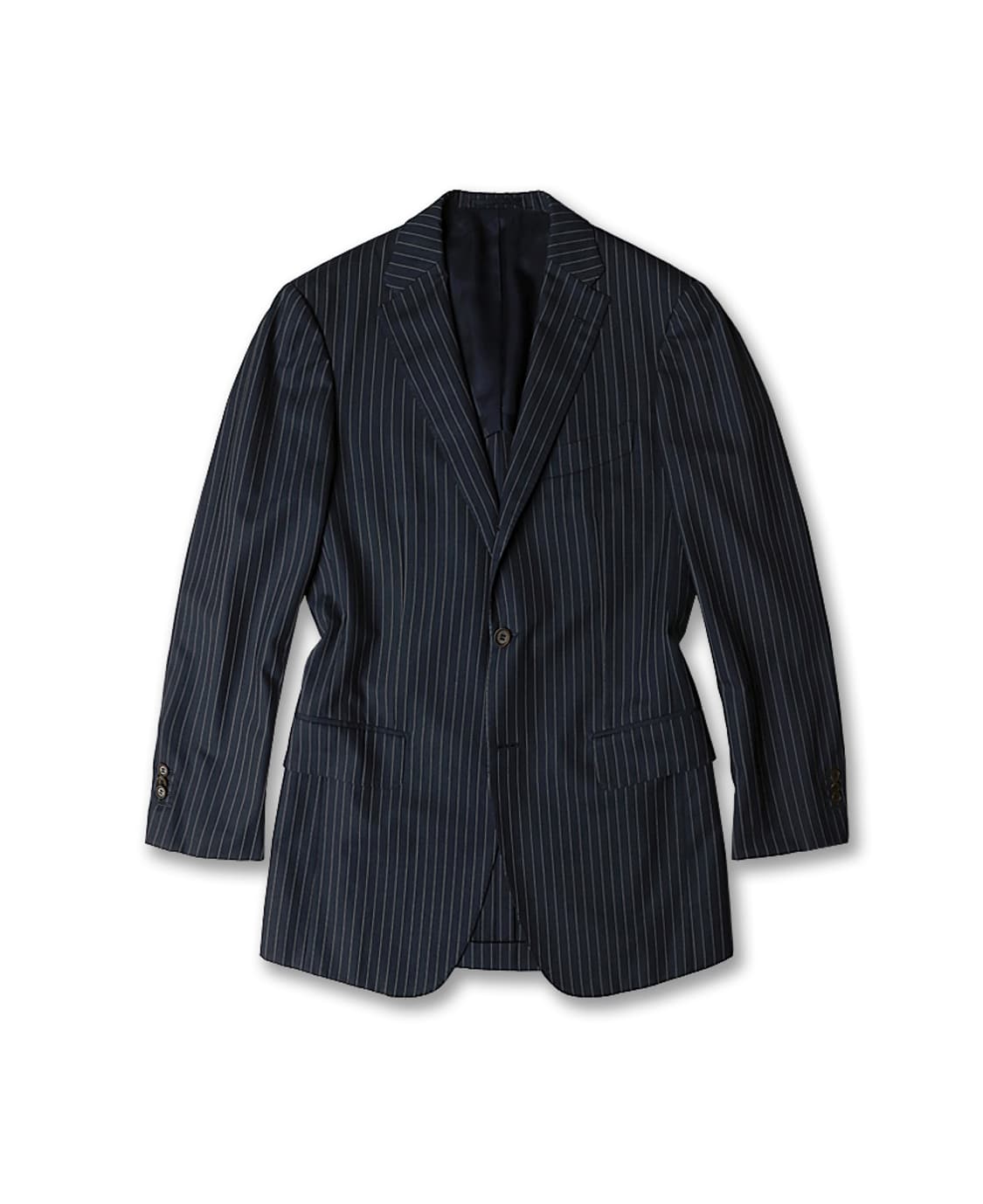 링자켓 [Sartoria Ring] 네이비 스트라이프 블레이저 자켓 상품이미지1
