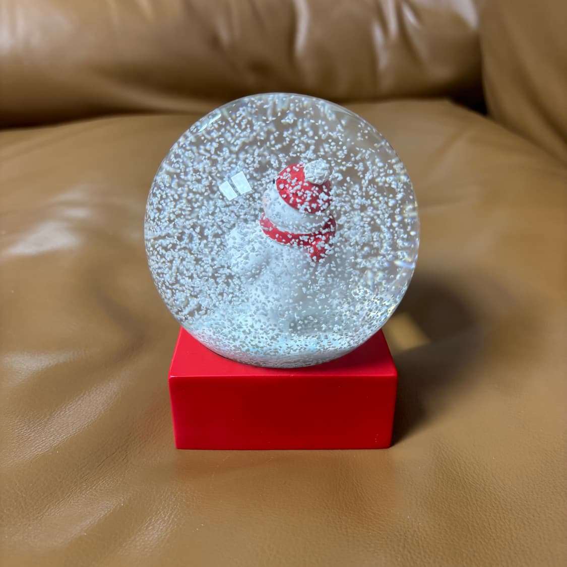 슈프림 눈사람 스노우맨 스노우볼 스노우글로브 레드 상품이미지5