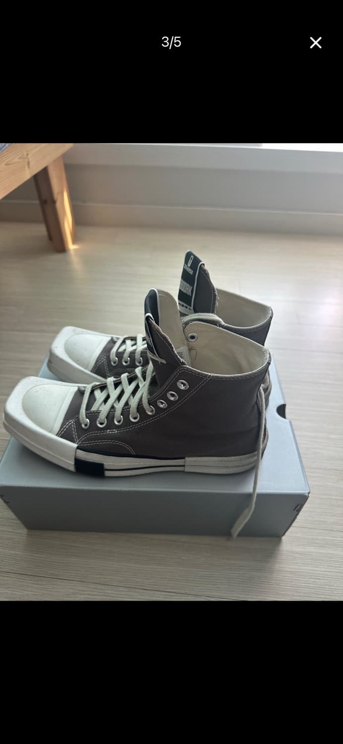 릭컨 터보다크 척 70 하이 레이스리스 아이언 상품이미지3