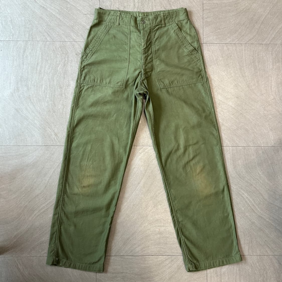 60s U.S Army OG-107 퍼티그 팬츠 상품이미지1