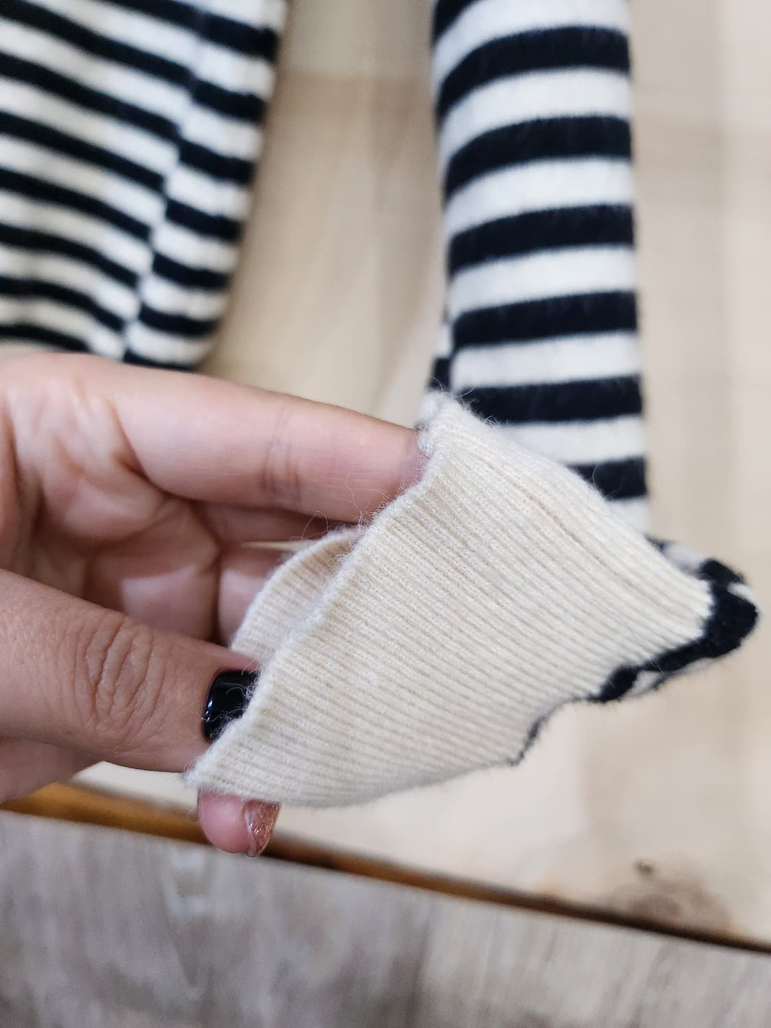 570) 여성 스트라이프 가디건 상품이미지4