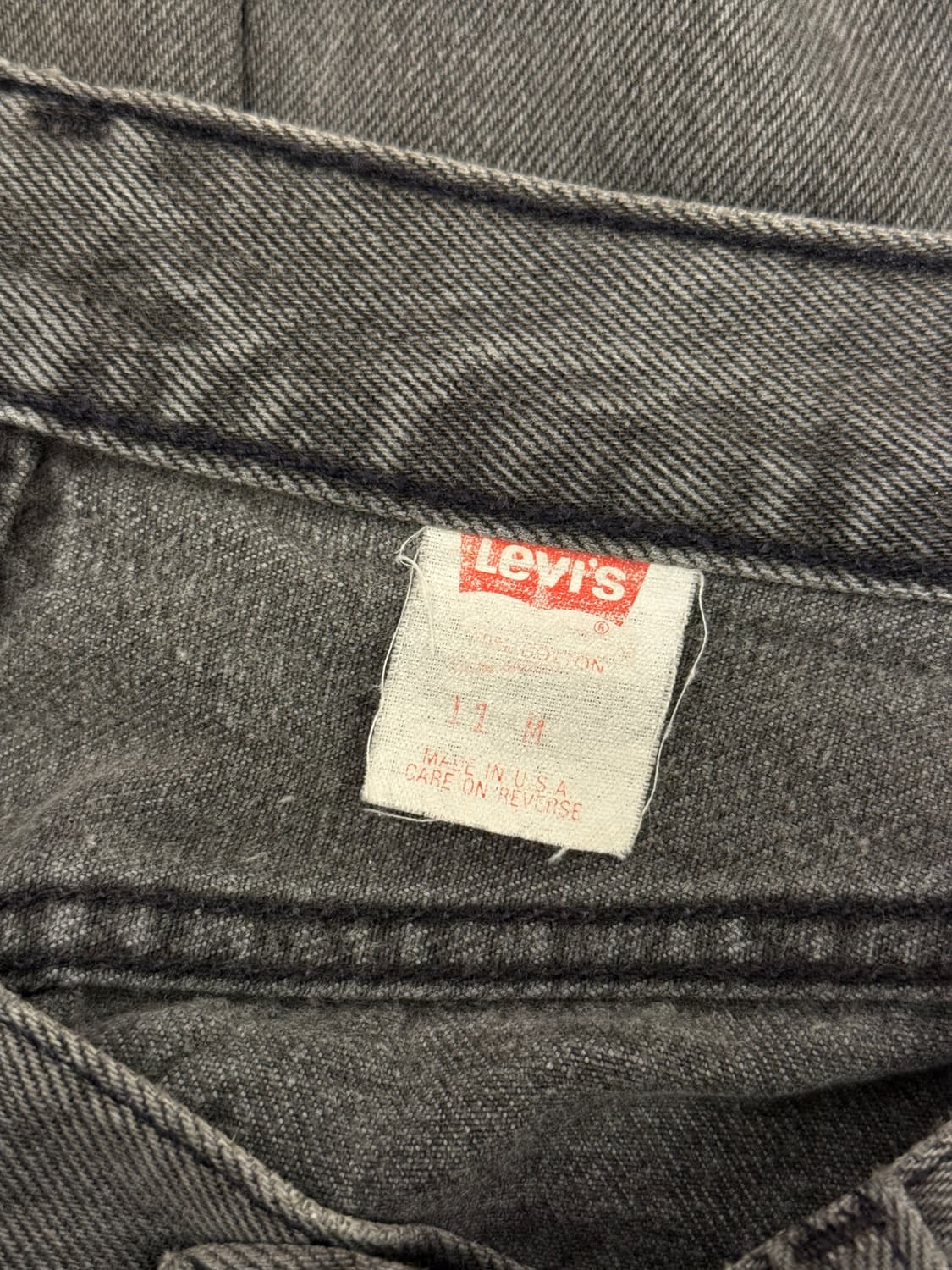 Levi's 501 Vintage Black Denim Pants 상품이미지7