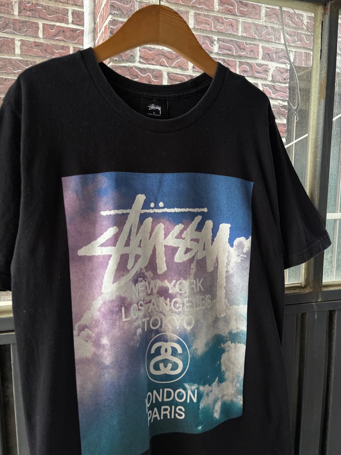 Stussy 스투시 월드투어 클라우드 티 상품이미지3