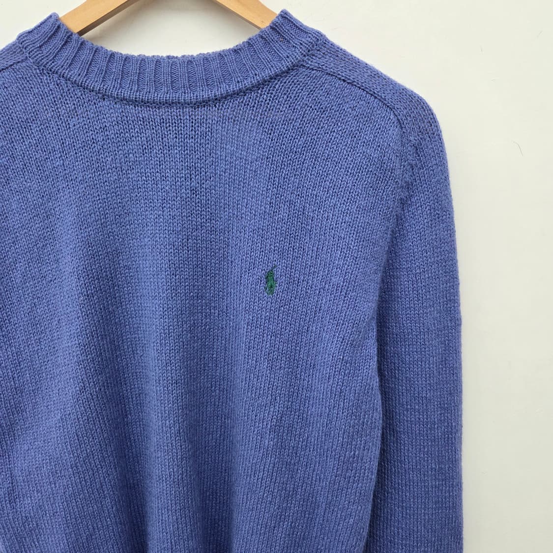 폴로 랄프로렌 블루 니트 스웨터 남s 상품이미지3