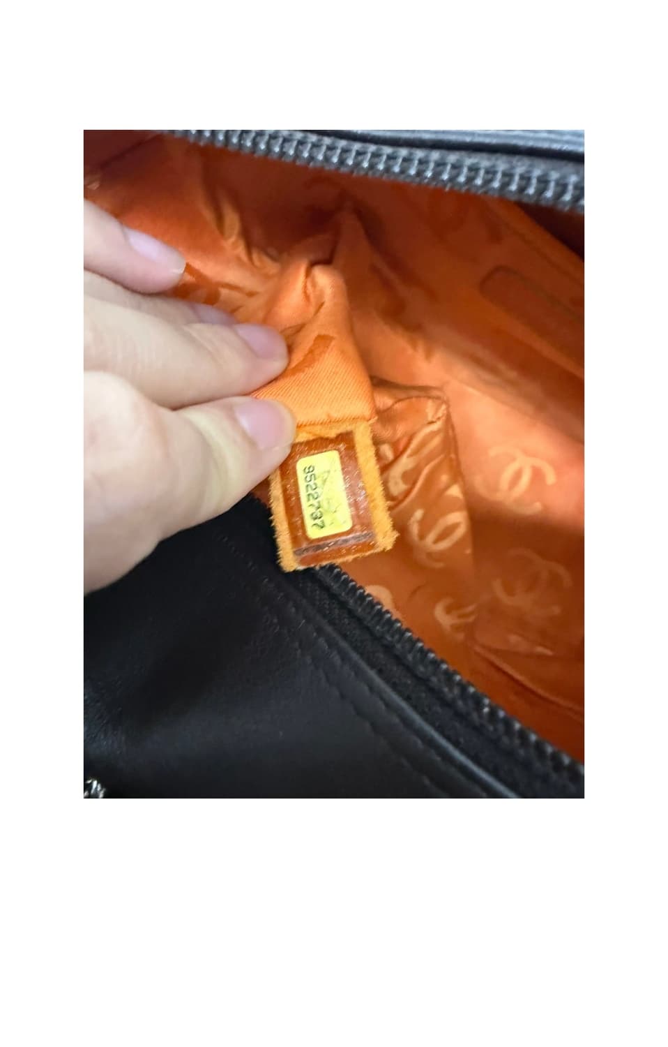 샤넬 깜봉 백 브라운 릴리로즈뎁 착용 정품 상품이미지10